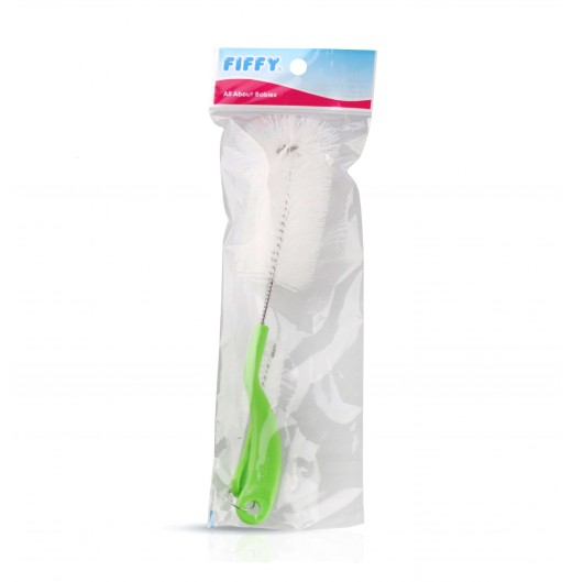 FIFFY NURSING BOTTLE BRUSH WITH TEAT BRUSH