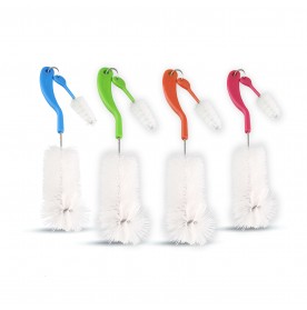 FIFFY NURSING BOTTLE BRUSH WITH TEAT BRUSH (121)