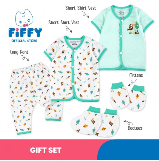 FIFFY ALOHA SET HADIAH BAYI GIFT SET (1055)