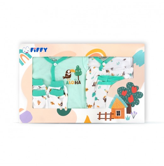 FIFFY ALOHA SET HADIAH BAYI GIFT SET (1055)