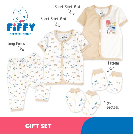 FIFFY ALOHA SET HADIAH BAYI GIFT SET (1055)