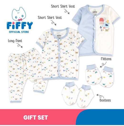 FIFFY ALOHA SET HADIAH BAYI GIFT SET (1055)