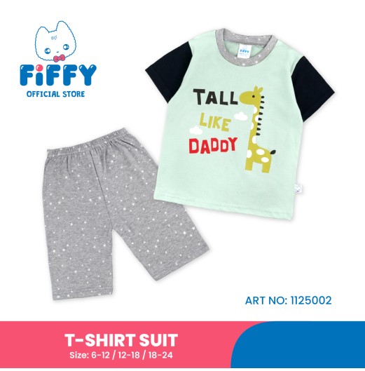 FIFFY TALL LIKE DADDY T-SHIRT SUIT BAJU BAYI (1125002)