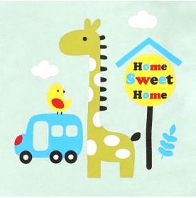 FIFFY HOME SWEET HOME LONG SLEEVE PYJAMAS SUIT BAJU BAYI (1125003)