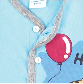 FIFFY HI KITTY SHORT SLEEVE VEST SUIT BAJU BAYI (1125005)