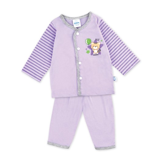 FIFFY HI KITTY LONG SLEEVE VEST SUIT BAJU BAYI (1125006)