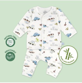 FIFFY CITY DRIVE LONG SLEEVE VEST SUIT BAJU BAYI (1326005)
