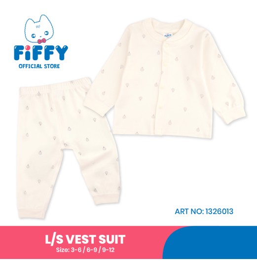 FIFFY HOT BALLON LONG SLEEVE VEST SUIT BAJU BAYI (1326013)