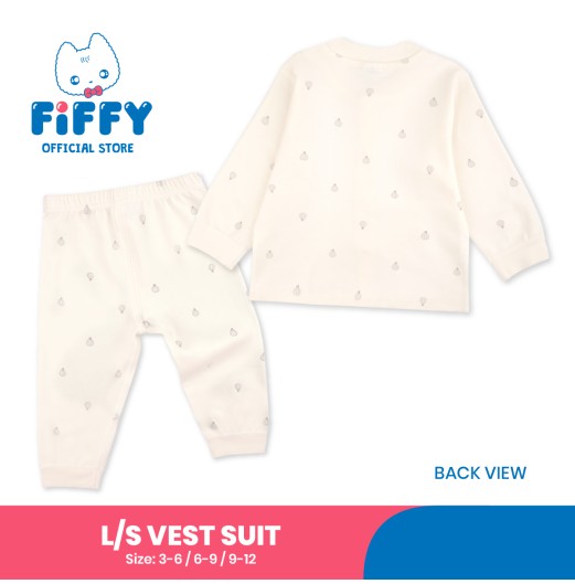 FIFFY HOT BALLON LONG SLEEVE VEST SUIT BAJU BAYI (1326013)