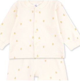 FIFFY MINI PINEAPPLE LONG SLEEVE VEST SUIT (1326013)