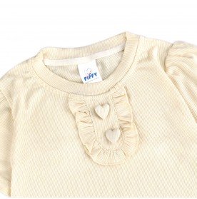 FIFFY DOUBLE HEART BAJU BAYI T-SHIRT SUIT (2325089)