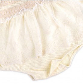 FIFFY LACE CHARM BAJU BAYI ROMPER (2325100)