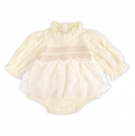 FIFFY LACE CHARM BAJU BAYI ROMPER (2325100)
