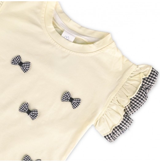 FIFFY BOW CUTIE BAJU BAYI BLOUSE SUIT (2325103)