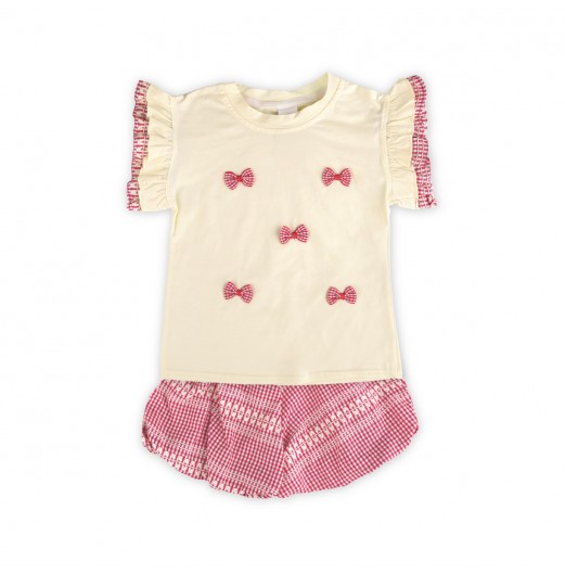 FIFFY BOW CUTIE BAJU BAYI BLOUSE SUIT (2325103)
