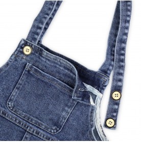 FIFFY DENIM DUNGAREE 2 IN 1 ROMPER SUIT BAJU BAYI (2325105)