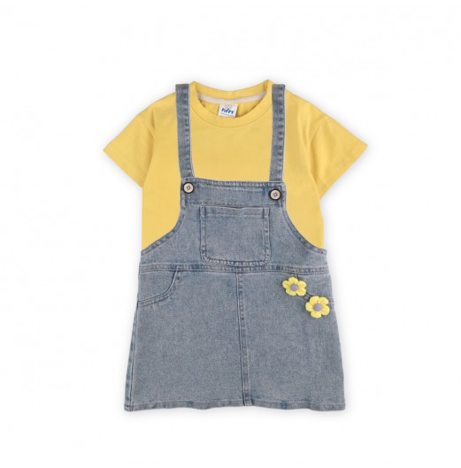 FIFFY DENIM DUNGAREE 2 IN 1 ROMPER SUIT BAJU BAYI (2325105) FIFFY DENIM DUNGAREE 2 IN 1 ROMPER SUIT BAJU BAYI (2325105)