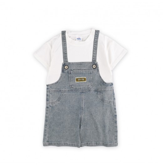 FIFFY DENIM DAY 2 IN 1 ROMPER SUIT BAJU BAYI (2325106)