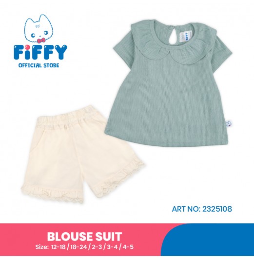 FIFFY MACARON BAJU BAYI BLOUSE SUIT (2325108)