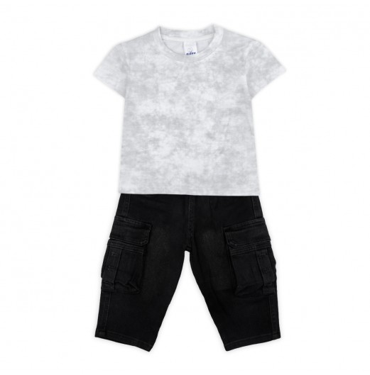 FIFFY MINI URBAN BAJU BAYI T-SHIRT SUIT (2325111) FIFFY MINI URBAN BAJU BAYI T-SHIRT SUIT (2325111)
