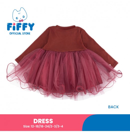 FIFFY PEARL BOW DRESS BAJU BAYI (2325114)