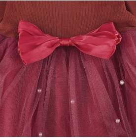FIFFY PEARL BOW DRESS BAJU BAYI (2325114)