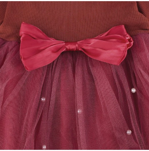 FIFFY PEARL BOW DRESS BAJU BAYI (2325114)