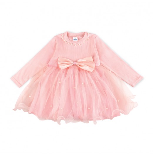 FIFFY PEARL BOW DRESS BAJU BAYI (2325114)