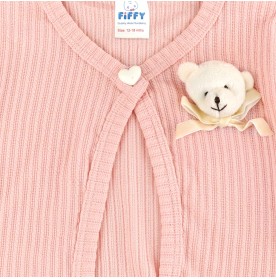 FIFFY TEDDY RUFFLE BAJU BAYI DRESS (2325115)