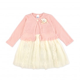 FIFFY TEDDY RUFFLE BAJU BAYI DRESS (2325115)