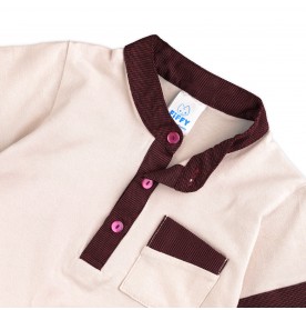 FIFFY SMART CASUAL BAJU BAYI SHORT SLEEVE BOY SHIRT SUIT (2325116)