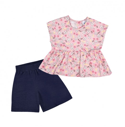 FIFFY FLORAL BURST BAJU BAYI BLOUSE SUIT (2325119) FIFFY FLORAL BURST BAJU BAYI BLOUSE SUIT (2325119)