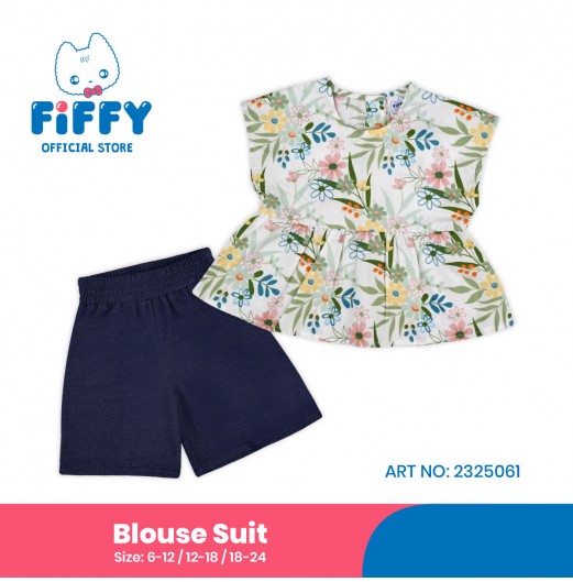 FIFFY SUMMER TIME BAJU BAYI BLOUSE SUIT (2325119) FIFFY SUMMER TIME BAJU BAYI BLOUSE SUIT (2325119)
