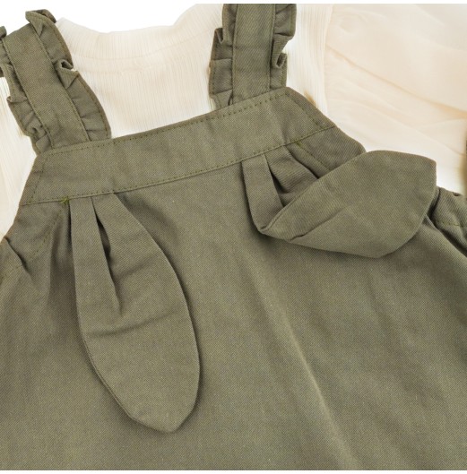 FIFFY SWEET RUFFLE 2 IN 1 DRESS SUIT BAJU BAYI (2325125)