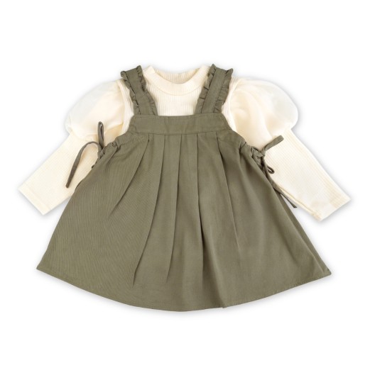 FIFFY SWEET RUFFLE 2 IN 1 DRESS SUIT BAJU BAYI (2325125)