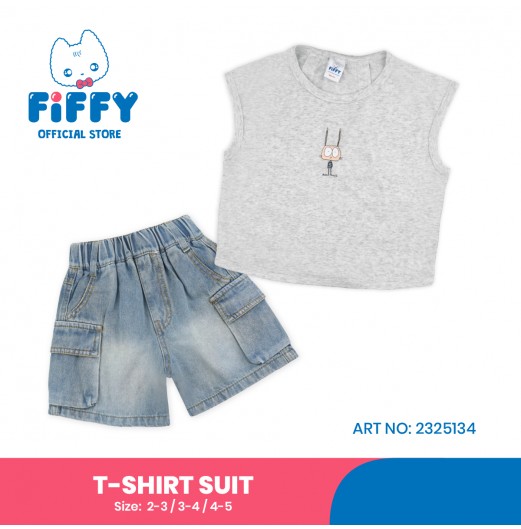 FIFFY BIG EYES BAJU BAYI TANK TOP SUIT (2325134)