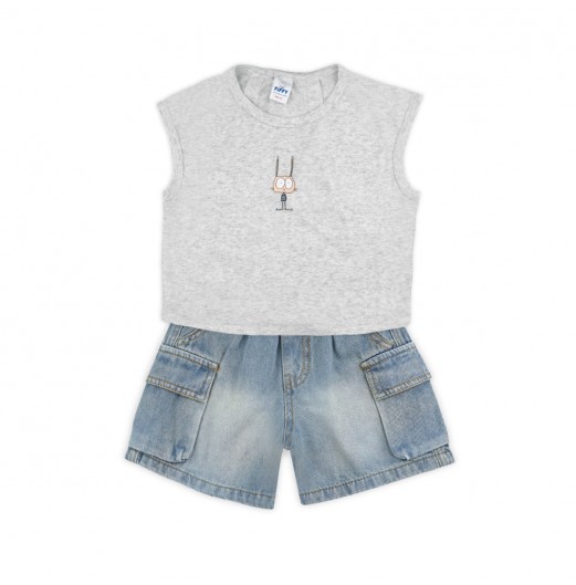 FIFFY BIG EYES BAJU BAYI TANK TOP SUIT (2325134)