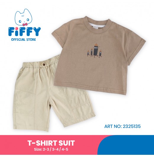 FIFFY PENCIL PALS BAJU BAYI T-SHIRT SUIT (2325135)