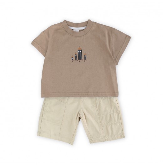 FIFFY PENCIL PALS BAJU BAYI T-SHIRT SUIT (2325135)