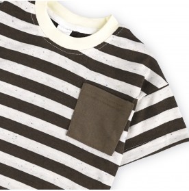 FIFFY STRIPE SCOUT BAJU BAYI T-SHIRT SUIT (2325136)