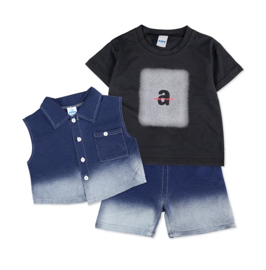 FIFFY A STUDIO 3 IN 1 BOY SUIT BAJU BAYI (2325141)
