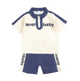 FIFFY SEVEN BABY SHORT SLEEVE BOY SHIRT SUIT BAJU BAYI (2325142)