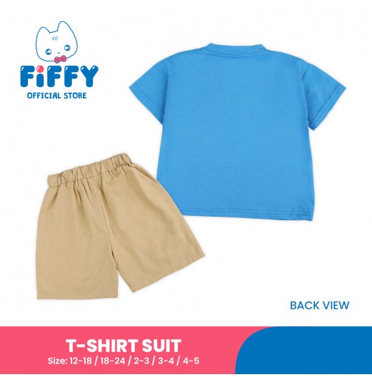 FIFFY HAPPY ZOO BAJU BAYI T-SHIRT SUIT (2325143)