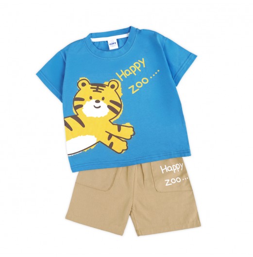FIFFY HAPPY ZOO BAJU BAYI T-SHIRT SUIT (2325143)