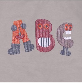 FIFFY PLAYFUL ABC T-SHIRT SUIT BAJU BAYI (2325144)