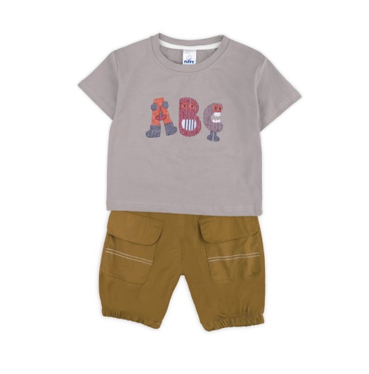 FIFFY PLAYFUL ABC T-SHIRT SUIT BAJU BAYI (2325144) FIFFY PLAYFUL ABC T-SHIRT SUIT BAJU BAYI (2325144)