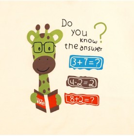 FIFFY SMART GIRAFFE BAJU BAYI T-SHIRT SUIT (2325145)