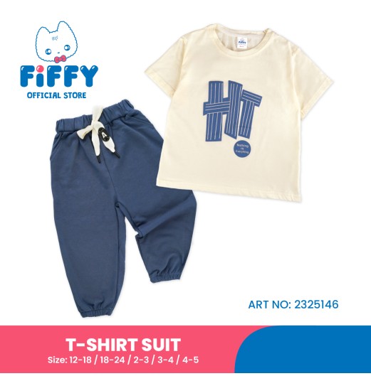 FIFFY NOTHING IS EVERYTHING T-SHIRT SUIT BAJU BAYI (2325146)
