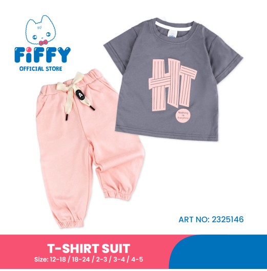 FIFFY NOTHING IS EVERYTHING T-SHIRT SUIT BAJU BAYI (2325146)