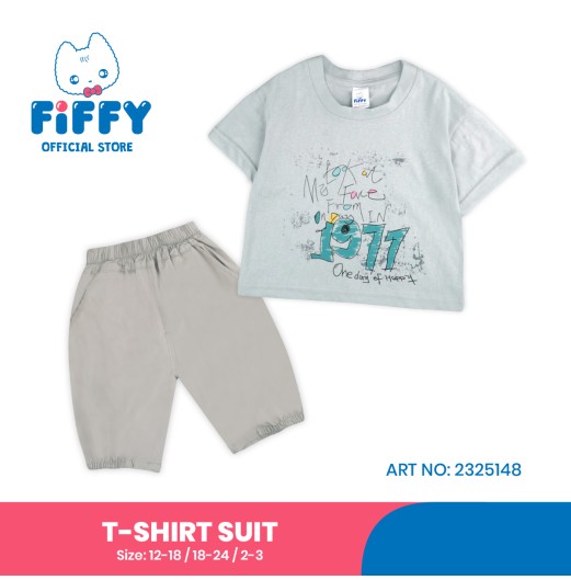 FIFFY DAY OF HAPPY T-SHIRT SUIT BAJU BAYI (2325148)